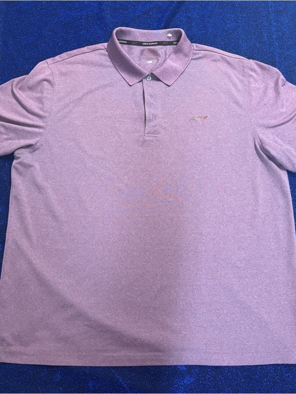 Greg Norman Collection Lavender Heather Polo Shirt